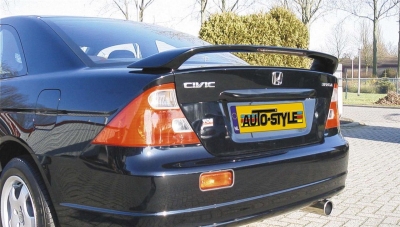 Achterspoiler honda civic coupe 2001-2005 incl. remlicht honda civic vii coupé (em2)  winparts