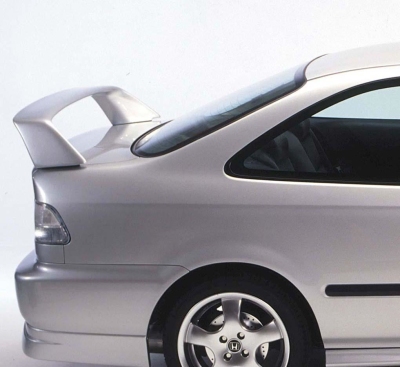 Achterspoiler honda civic coupe/sedan 1995-2001 'high' honda civic vi coupé (ej, em1)  winparts