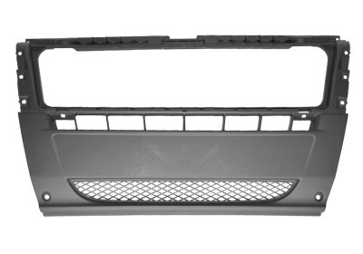 Voorbumperblad midden grijs met onderste gril fiat ducato bestelwagen (250_, 290_)  winparts