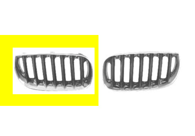 Grill rechts sierrooster -9/06 chrome bmw x3 (e83)  winparts