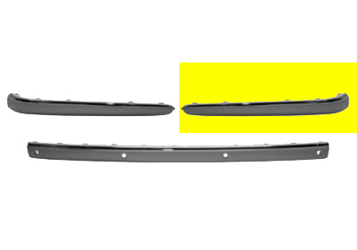 Foto van Bumperlijst rechts achter met chrome lijst -parctrl mercedes-benz e-klasse (w211) via winparts