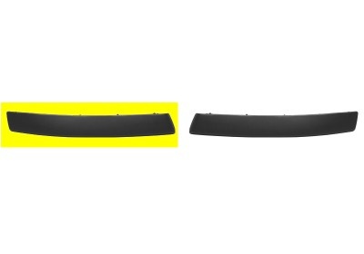 Bumperlijst rechts bumper zwart citroen c4 i (lc_)  winparts