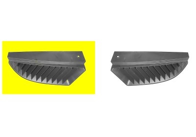 Grill rechts sierrooster mitsubishi colt vi (z3_a, z2_a)  winparts