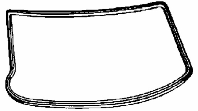 Voorruitdichting mercedes-benz /8 (w114)  winparts