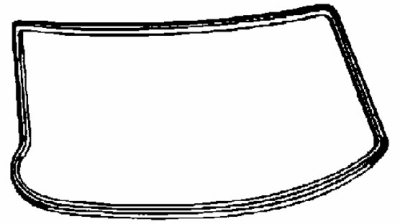 Voorruitdichting mercedes-benz s-klasse (w116)  winparts