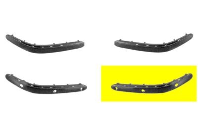 Foto van Bumperlijst rechts bumper met pdc-gaten mercedes-benz s-klasse (w220) via winparts
