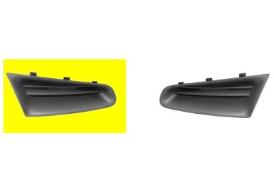 Grill rechts sierrooster renault clio iii (br0/1, cr0/1)  winparts