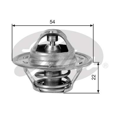 Thermostaat, koelvloeistof lancia thema (834_)  winparts