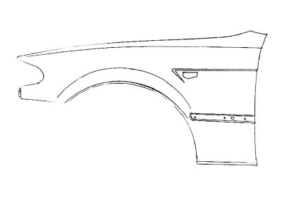 Motorkapscharnier rechts opel agila (a) (h00)  winparts