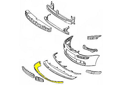 Slotplaat motorkap opel agila (b) (h08)  winparts