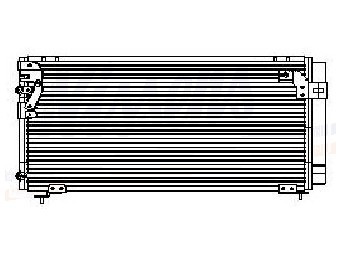 Condensator, airconditioning mitsubishi eclipse cabriolet (d5_a)  winparts