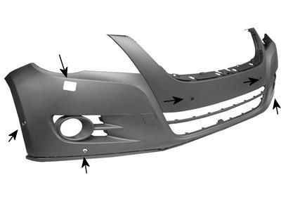 Frontsteun r. opel astra j  winparts