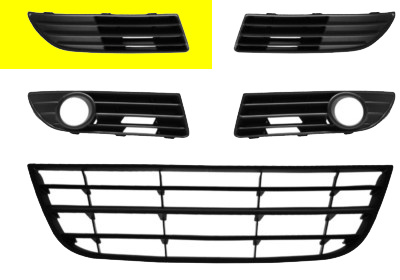 Bumpergrill onder r. volkswagen polo (9n_)  winparts