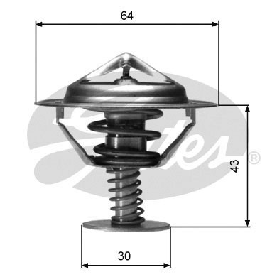 Foto van Thermostaat, koelvloeistof nissan almera ii hatchback (n16) via winparts