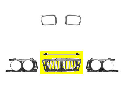 Midden grill bmw 5 (e34)  winparts