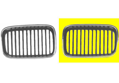Grille l. sierrooster bmw 3 (e36)  winparts