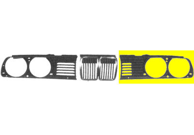 Grille l. sierrooster bmw 3 (e30)  winparts