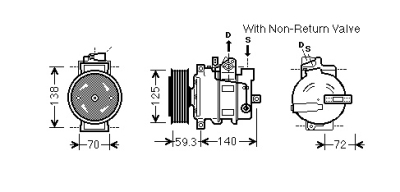 Compressor audi a5 (8t3)  winparts