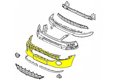 Voorbumper peugeot 508  winparts