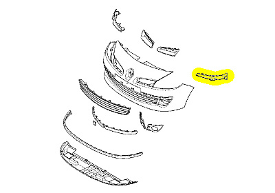 Foto van Sierlijst midd sierrooste citroen xsara picasso (n68) via winparts