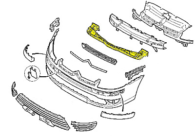 Foto van Voorspatbord rechts peugeot 306 hatchback (7a, 7c, n3, n5) via winparts