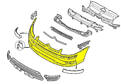 Motorkap slot citroen xsara (n1)  winparts