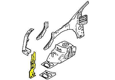 Deurscharnier boven citroen c3 i (fc_)  winparts