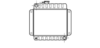 Radiateur bmw 1502/1602/1802/2 bmw 02 (e10)  winparts