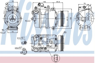 Compressor, airconditioning audi a4 (8e2, b6)  winparts