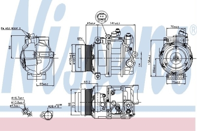 Foto van Compressor, airconditioning mercedes-benz g-klasse (w463) via winparts