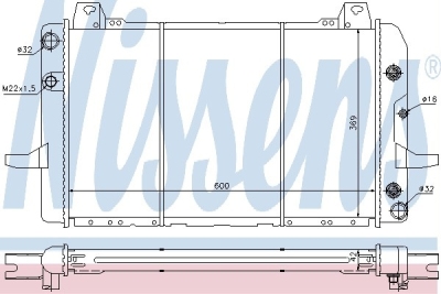 Radiateur ford sierra hatchback (gbc)  winparts