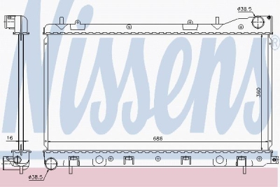 Radiateur subaru forester (sg)  winparts