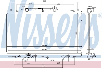 Radiateur honda accord vii (cl)  winparts