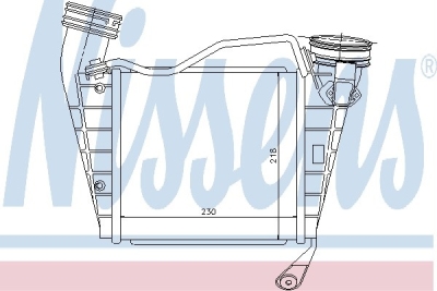 Interkoeler, tussenkoeler volkswagen phaeton (3d_)  winparts