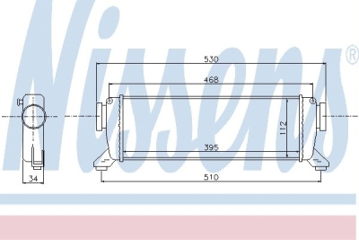 Interkoeler, tussenkoeler mercedes-benz a-klasse (w168)  winparts