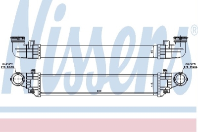 Foto van Interkoeler, tussenkoeler mercedes-benz e-klasse (w211) via winparts
