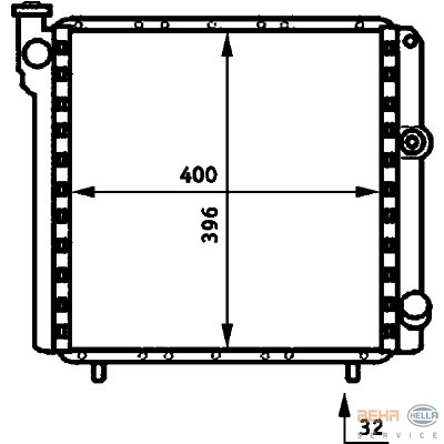 Foto van Radiateur renault 9 (l42_) via winparts