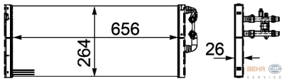 Radiateur bmw 7 (f01, f02, f03, f04)  winparts