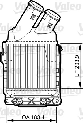 Interkoeler, tussenkoeler renault megane i (ba0/1_)  winparts