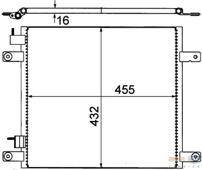 Condensator, airconditioning universeel  winparts