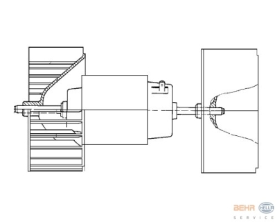 Interieurventilator mercedes-benz g-klasse (w460)  winparts