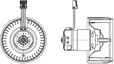 Interieurventilator volvo s80 i (ts, xy)  winparts