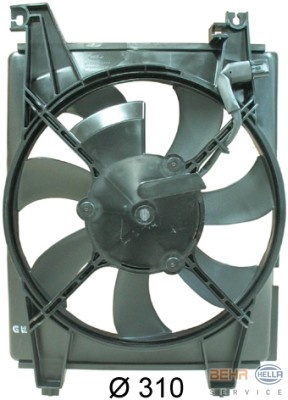 Ventilator, condensator airconditioning hyundai elantra saloon (xd)  winparts