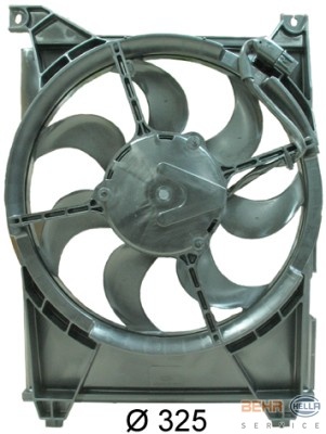 Ventilator, condensator airconditioning hyundai trajet (fo)  winparts