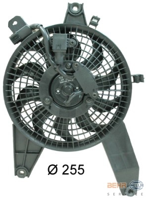 Foto van Ventilator, condensator airconditioning hyundai terracan (hp) via winparts