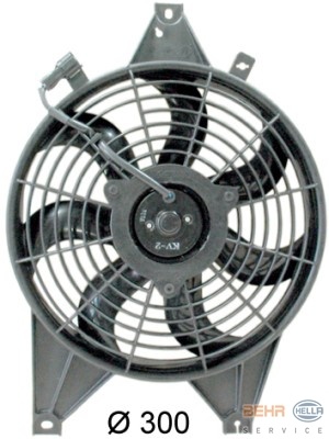 Foto van Ventilator, condensator airconditioning kia carnival i (up) via winparts