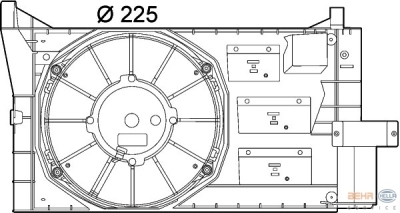 Foto van Koelventilator fiat seicento / 600 (187_) via winparts