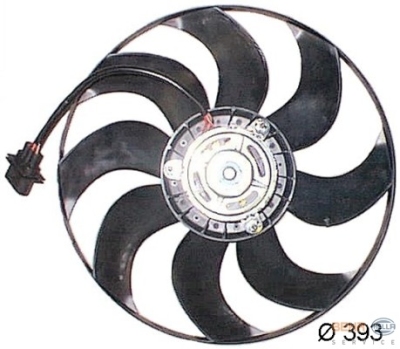 Koelventilator skoda fabia  winparts