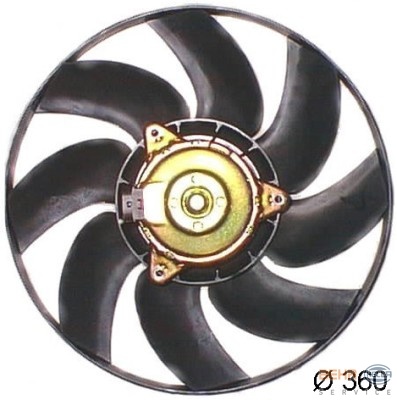 Koelventilator opel calibra a (85_)  winparts