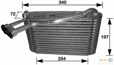 Verdamper, airconditioning audi a4 (8d2, b5)  winparts